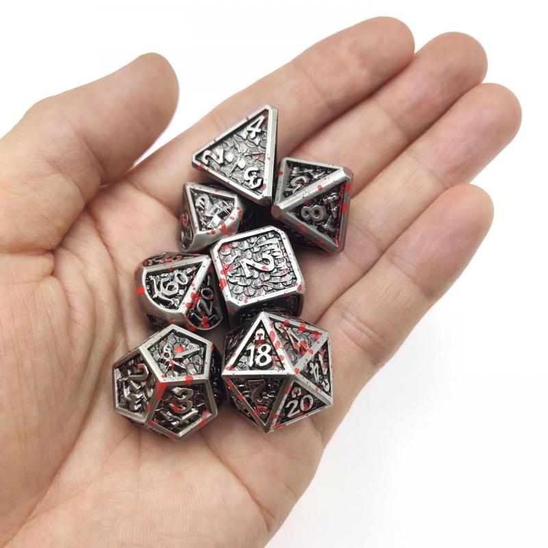 7pcs Classical Dice Set for Indoor Desktop Game
