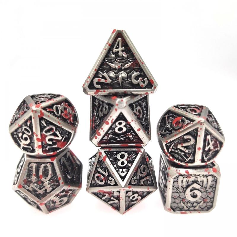 7pcs Classical Dice Set for Indoor Desktop Game
