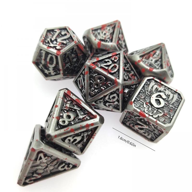 7pcs Classical Dice Set for Indoor Desktop Game
