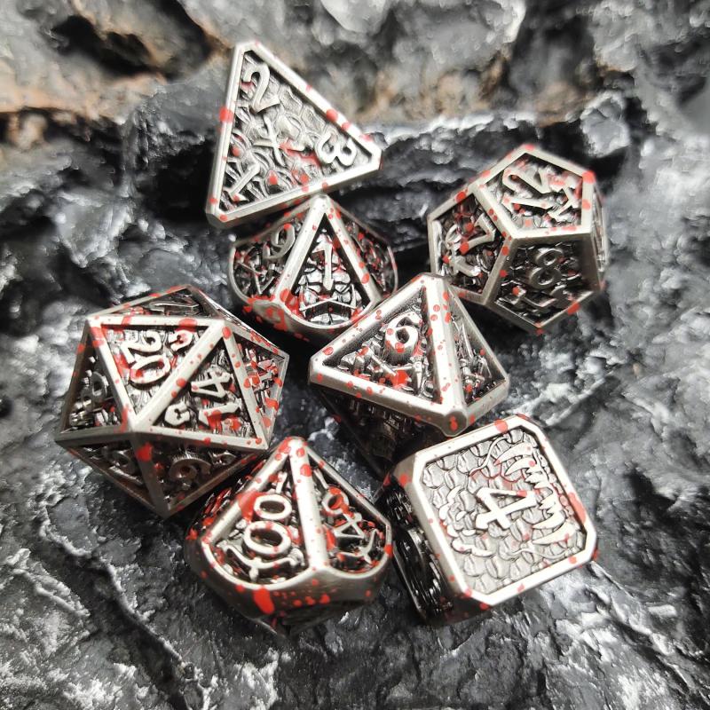 7pcs Classical Dice Set for Indoor Desktop Game