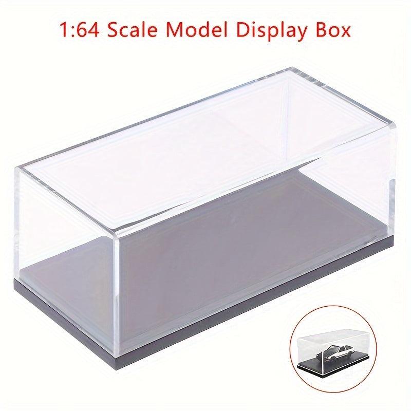 1/64 Car Model Display Box Acrylic Protective Case Hard Cover
