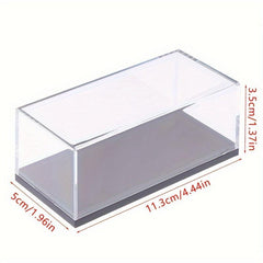 1/64 Car Model Display Box Acrylic Protective Case Hard Cover