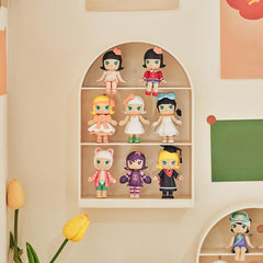 Wall Mounted Action Figures Display Case for Dolls