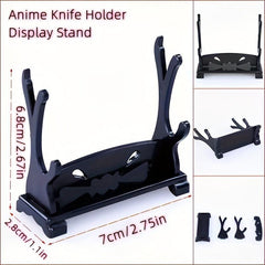 Anime Display Stand Game Weapon Display Stand Plastic Two layer Stand