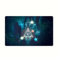 Gaming Table Pad Extended Desk Mousepad with Ergonomic Wrist Rest