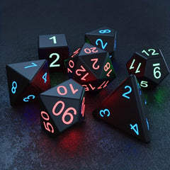 7pcs Electronic LED Dice Set