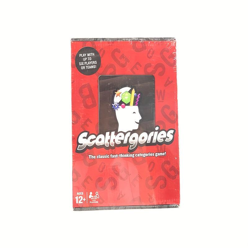 Classic Scattergories for Family Game Night - Adult Party Board Game