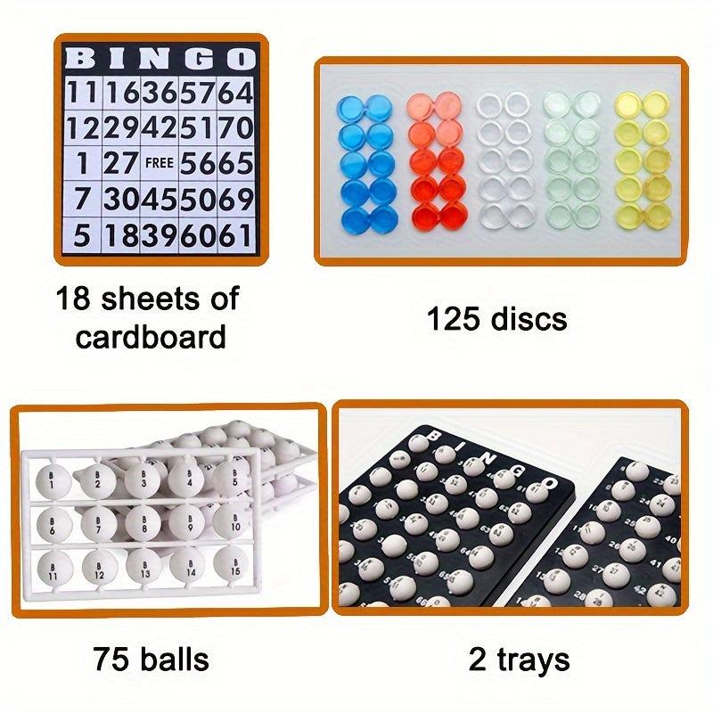 Steel Bingo Game Cage Set Adult Family Large scale Party Group Entertainment