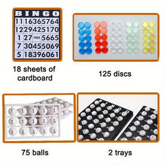 Steel Bingo Game Cage Set Adult Family Large scale Party Group Entertainment