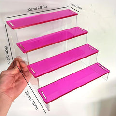 Acrylic Colorful Blind Box Storage Rack Creative Shelf