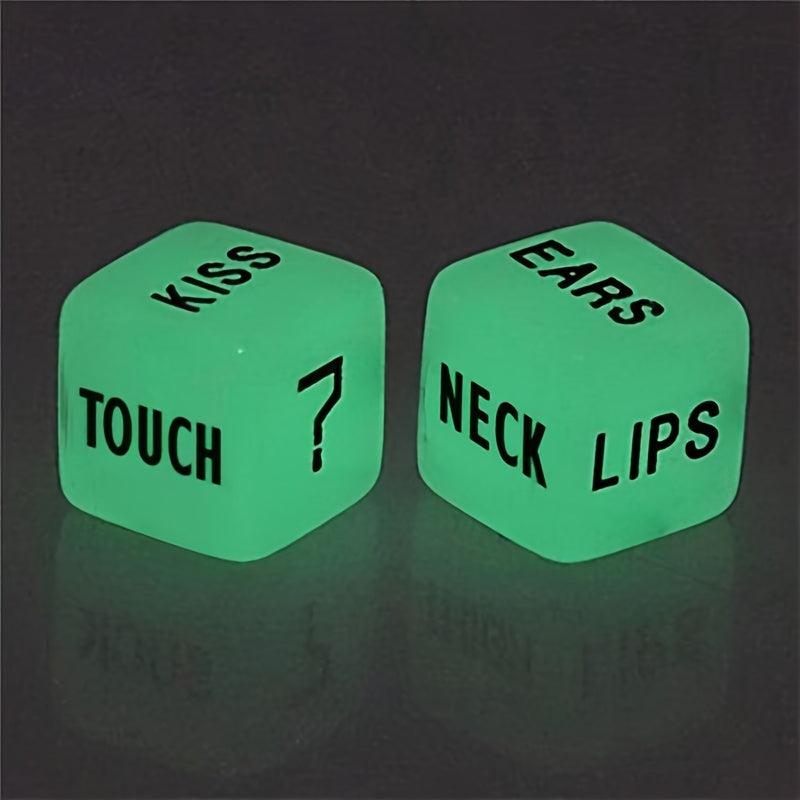 Luminous Love Dices Anniversary Valentines Gift Interactive Game For Party