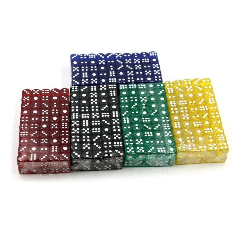 Crystal Chips Chess Transparent Dice Set