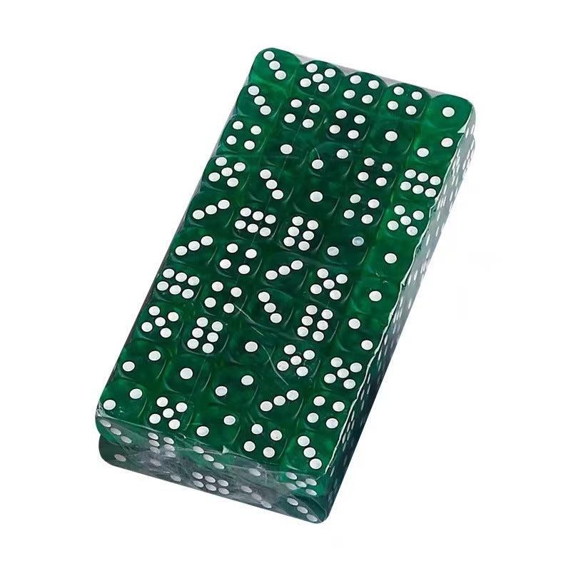 Crystal Chips Chess Transparent Dice Set