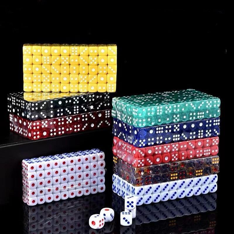 Crystal Chips Chess Transparent Dice Set