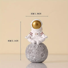 Spaceman Astronaut Ornament for Office and Room Decor