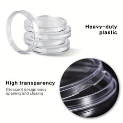 Coin Capsules 46mm 84 Pieces with Storage