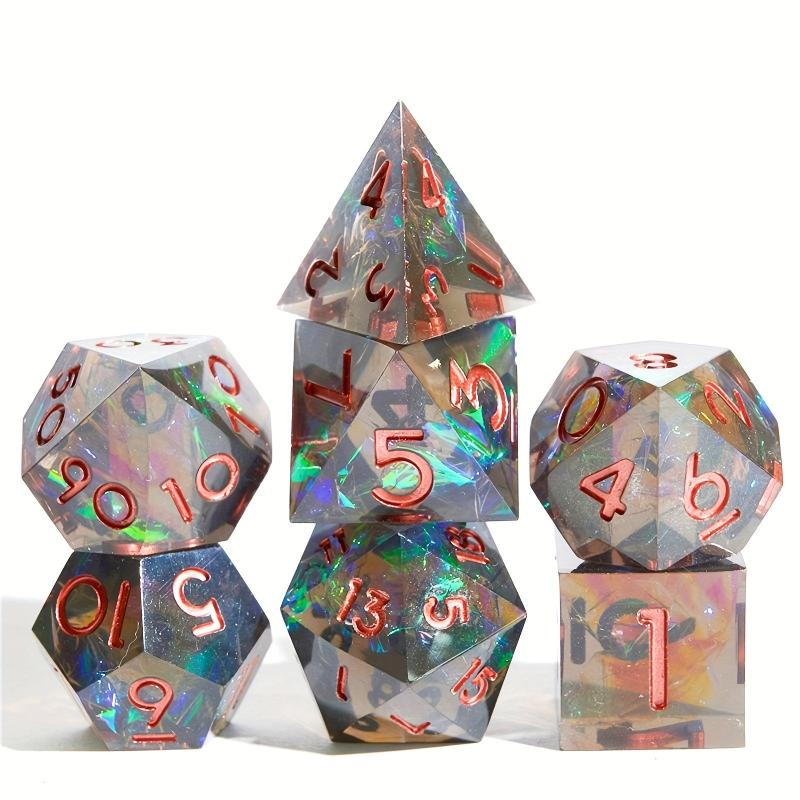 7pcs Polyhedral Dice Set Halloween Board Game Toys