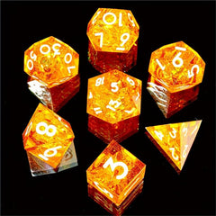 7pcs Polyhedral Dice Set Halloween Board Game Toys