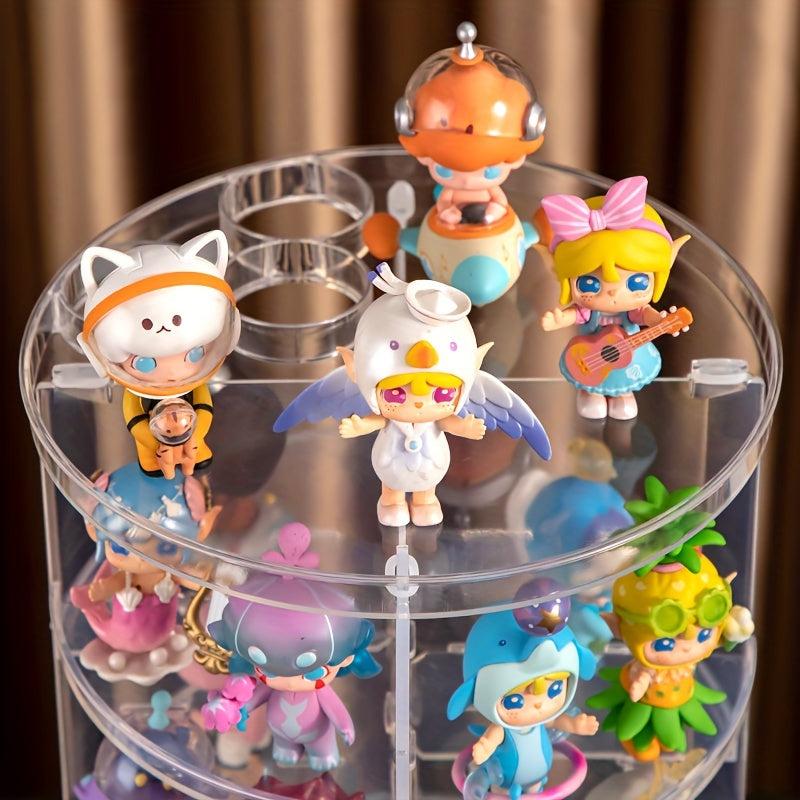 Rotating Display Stand for Collectibles and Merchandise