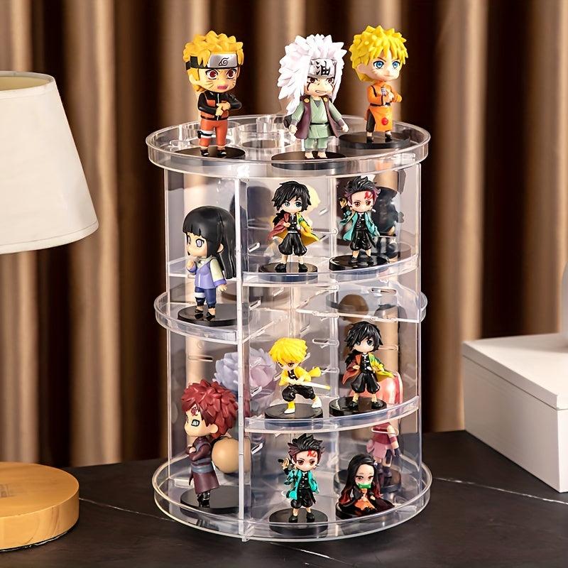 Rotating Display Stand for Collectibles and Merchandise