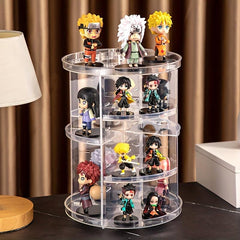Rotating Display Stand for Collectibles and Merchandise