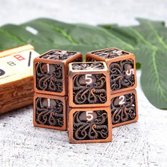 6 Hollow Dice Set D6 Polyhedron Role Playing Game Dice
