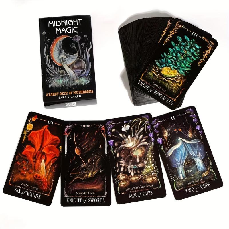 Midnight Magic Tarot Of Mushrooms Board Game