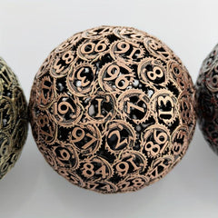 Metal Dragon Hollow D100 Dice for RPG Board Game