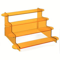 Acrylic 4-Tier Ladder Display Stand Perfume Organizer