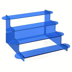 Acrylic 4-Tier Ladder Display Stand Perfume Organizer