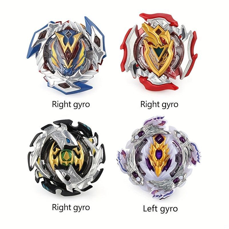 XD168 9 Bursting Top Toy Set 4 in 1 Launcher Gift