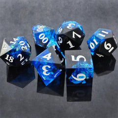 Resin Dice Set Clear Board Game Accessories