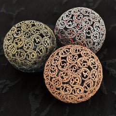 100 Sided Metal Skeleton Dragon Dice Board Game Accessories
