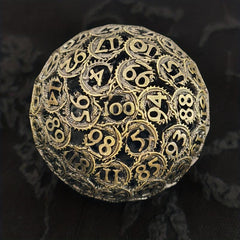 100 Sided Metal Skeleton Dragon Dice Board Game Accessories
