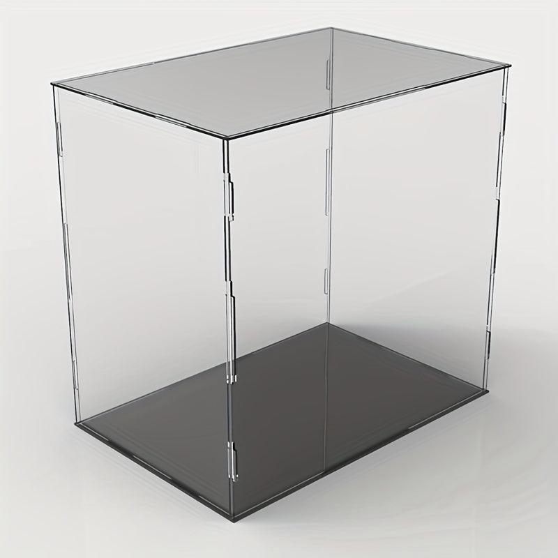 Acrylic Display Box Case Dustproof Tray Collectibles 25x20x30cm
