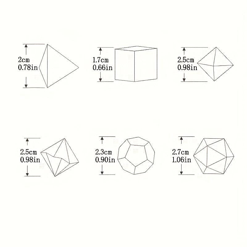 Mysterious Wizard Dice Set for Board Games