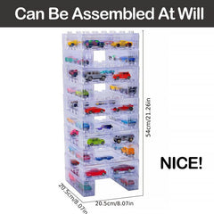 Small Car Mold Storage Box Desktop Toy Alloy Car Display Box