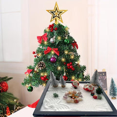 Christmas Sand Tray Decoration Set for Living Room Desktop