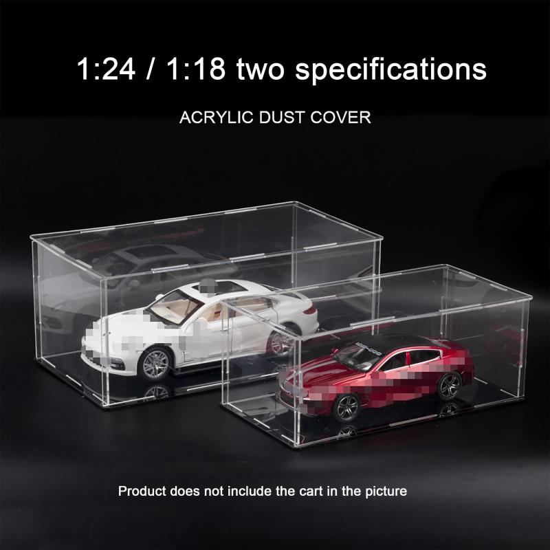 1:32 & 1:24 Alloy Car Model Display Box, Acrylic, Toy Car Ornament Storage
