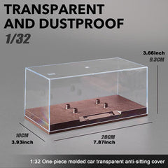 1:32 & 1:24 Alloy Car Model Display Box, Acrylic, Toy Car Ornament Storage