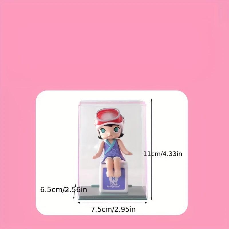 Acrylic Display Box Bubble Matt Transparent Chest Doll Hand Box