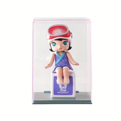 Acrylic Display Box Bubble Matt Transparent Chest Doll Hand Box