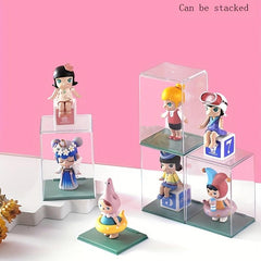 Acrylic Display Box Bubble Matt Transparent Chest Doll Hand Box