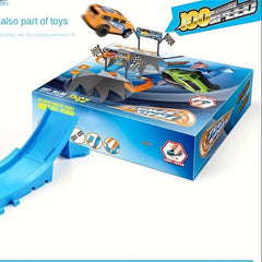 360 Rotation Racing Track Acrobatic Coaster Set for Kids Ages 3 Box Christmas