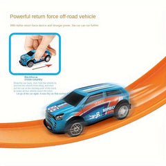 360 Rotation Racing Track Acrobatic Coaster Set for Kids Ages 3 Box Christmas