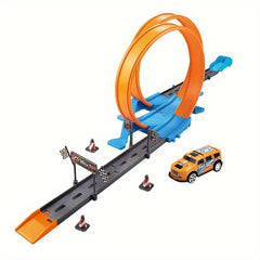360 Rotation Racing Track Acrobatic Coaster Set for Kids Ages 3 Box Christmas