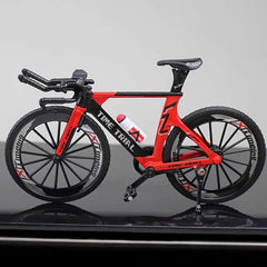 Mini Alloy Bicycle Model Ornaments Metal Toy Collection