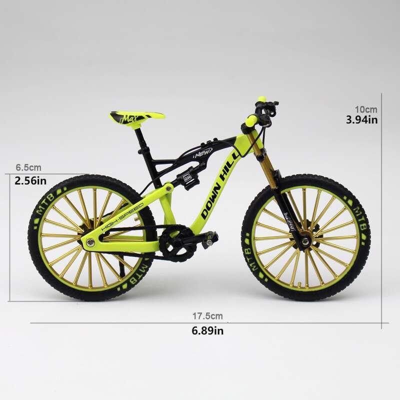 Mini Alloy Bicycle Model Ornaments Metal Toy Collection