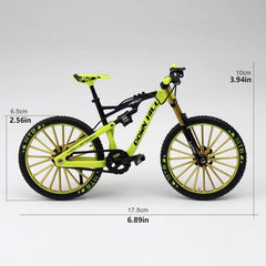 Mini Alloy Bicycle Model Ornaments Metal Toy Collection