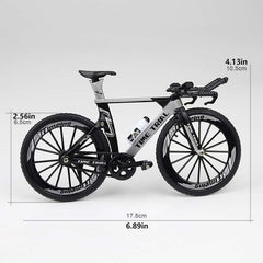 Mini Alloy Bicycle Model Ornaments Metal Toy Collection